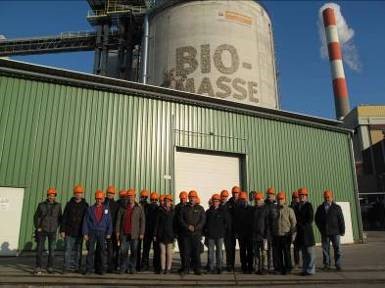 Study visit Wien Energie – Biomass power plant